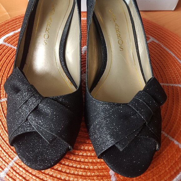 Glitter toeless heel - Picture 5 of 9